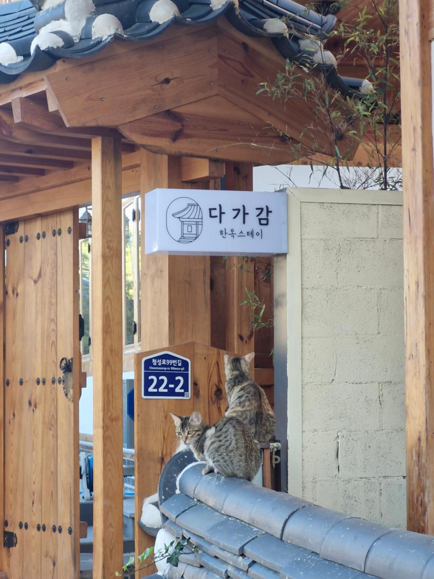 Hanok Stay Da-Ga-Gam Gyeongju Buitenkant foto